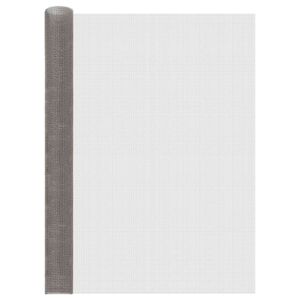 vidaXL Tīkls 120 x 500 cm 3 Mesh Nerūsējo&scaron;ā tērauda 201 Sudraba