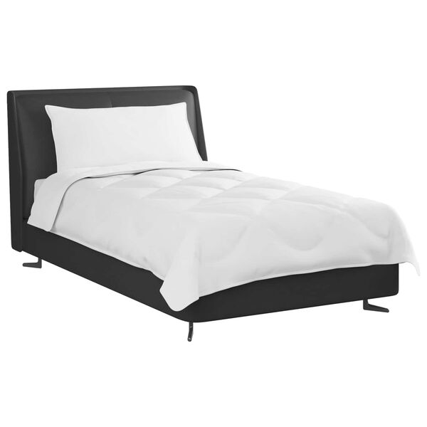 vidaXL Visu sezonu segu ar spilvenu 2 pcs Balts Mikro&scaron;ķiedra