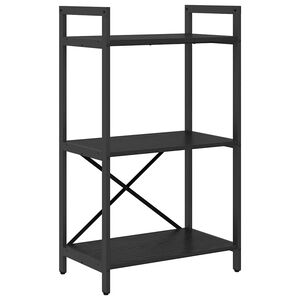 vidaXL Grāmatu plaukts 3 līmeņi 56 x 34 x 96 cm Inženierijas koks