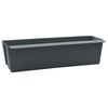 vidaXL Ziedu kastes Eiro paletēm 24 gab. Pelēka 36 x 13,5 x 9,5 cm