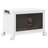 vidaXL sakraujami glabā&scaron;anas kaste ar riteņiem, 28 L, 48,5x29,5x33 cm