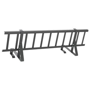 vidaXL Jumta sniega aizsargs Antracīta 100 x 29,5 x 34,5 cm Tērauds