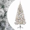 vidaXL Mākslīgā Ziemassvētku egle ar bumbiņu 210 cm 300 LED