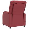 vidaXL masāžas krēsls, vīnsarkana mākslīgā āda