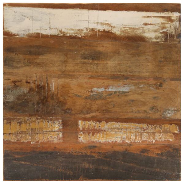 vidaXL bistro galds, kvadrātveida, 60x60x110 cm, pārstrādāts masīvkoks