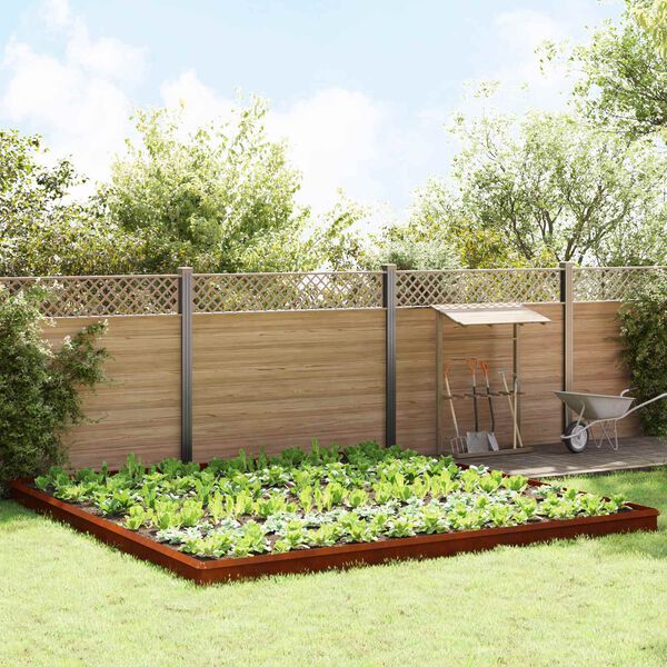 vidaXL Gliemežu sētas 20 pcs Rūsa Novecināts tērauds