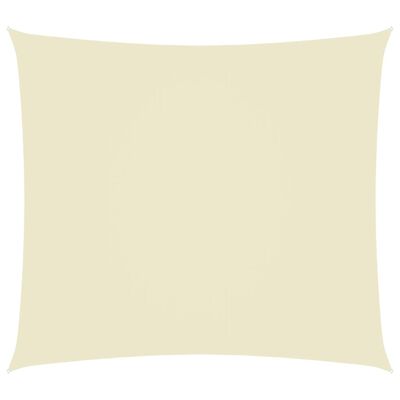 vidaXL saulessargs, taisnstūra, 2x3,5 m, krēmkrāsas oksforda audums