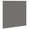 vidaXL Rullo žalūzija Blackout pelēks 155x130cm Auduma platums 151,6cm