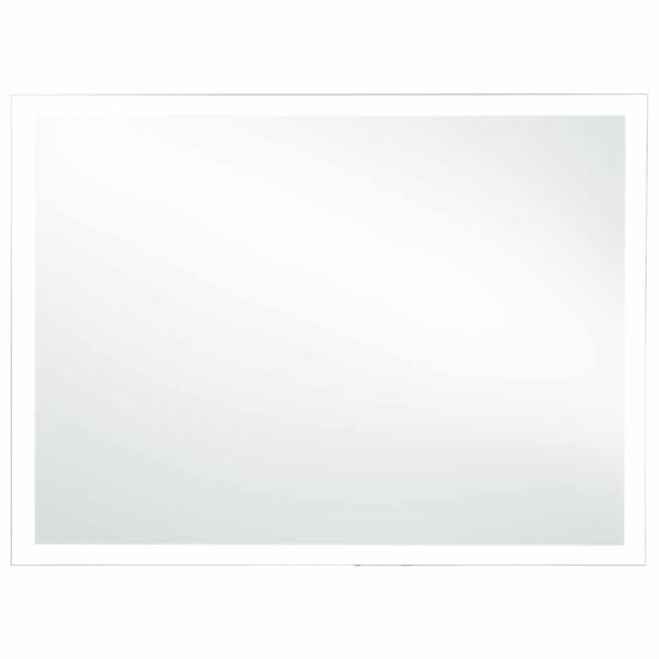 vidaXL vannasistabas sienas spogulis ar LED apgaismojumu, 100x60 cm