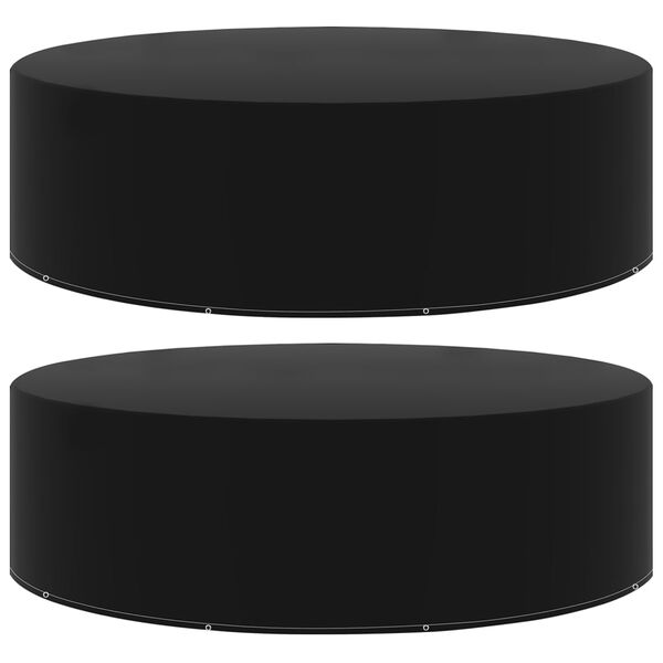 vidaXL dārza mēbeļu pārklāji, 2 gab., 10 gredzeni, 325x90 cm