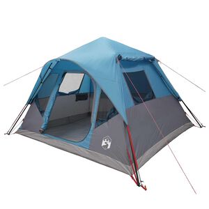vidaXL Momentāna Telts Zila 305 x 275 x 190 cm Poliesters un tērauds