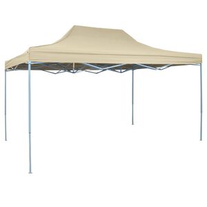 vidaXL Balles telts 291 x 431 x 315 cm Krēmkrāsa Oksforda audums