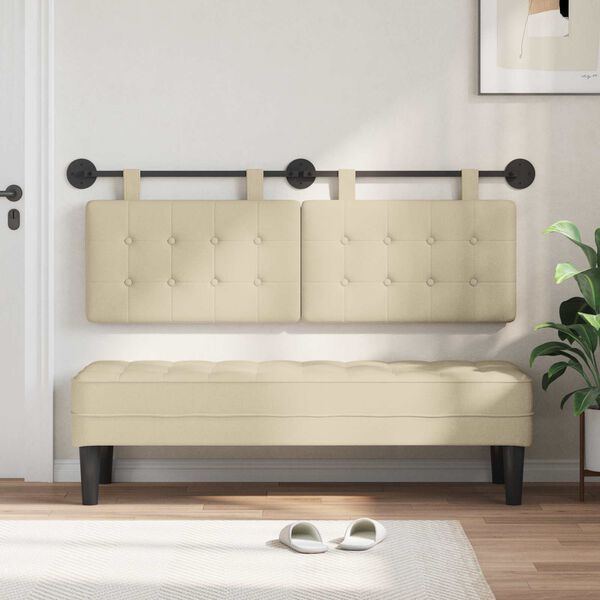 vidaXL Karājo&scaron;s galvgalis Piestiprināts pie sienas audums