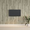 vidaXL sienu paneļi, koka imitācija, pelēki, PVC, 2,06 m&sup2;