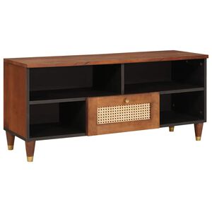 vidaXL Televizora skapī&scaron;a Brūna 100 x 33,5 x 46 cm Cieta mango koksne