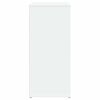vidaXL kumode, balta, 60x31x70 cm, inženierijas koks