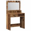 vidaXL Dressing galds Vecs koks 79 x 41 x 135 cm Inženierijas koks