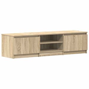 vidaXL TV skapītis, 140x40x35,5 cm, ozolkoka krāsā, inženierijas koks
