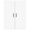 vidaXL augstais skapis, balts, 69,5x34x180 cm, inženierijas koks