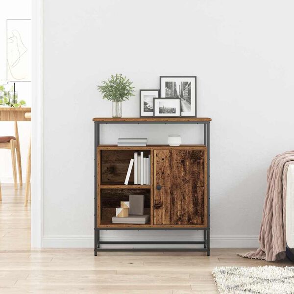 vidaXL Puse Vecs koks 69 x 35 x 80 cm Inženierijas koks