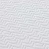 vidaXL Matracis Balts un pelēks 180 x 200 cm Žakarda audums