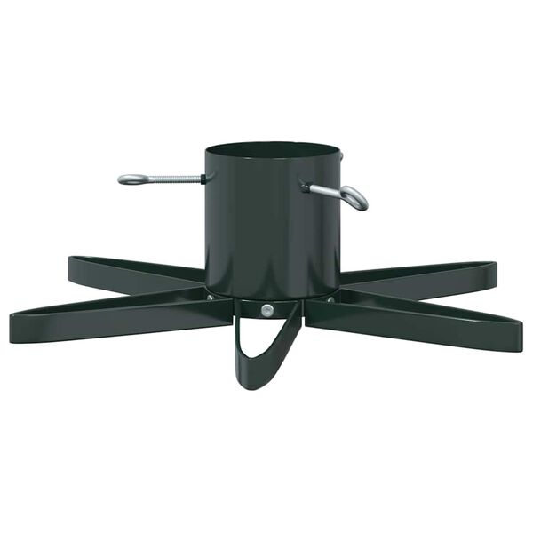 vidaXL Ziemassvētku eglītes statīvs Zaļa 50 x 50 x 15,5 cm Tērauds