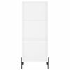 vidaXL augstais skapītis, balts, 34,5x34x180 cm, inženierijas koks