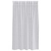 vidaXL Voile aizkaris 2 pcs Gai&scaron;i pelēks 140 x 140 cm Poliesters