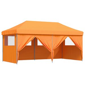 vidaXL Balles telts 292 x 580 x 315 cm Oranža Oksforda audums