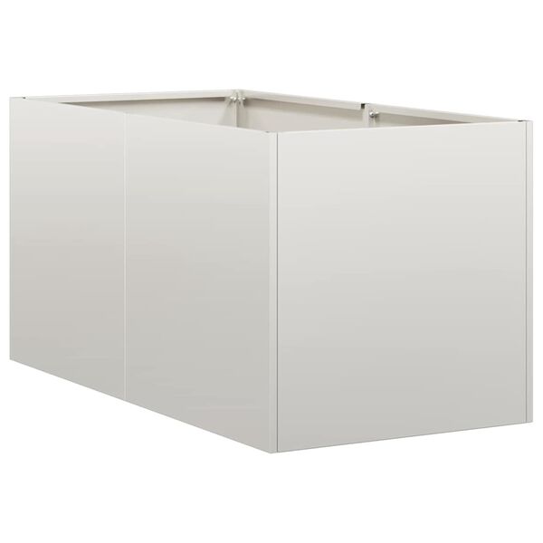 vidaXL puķu kaste, 40x80x40 cm, nerūsējo&scaron;s tērauds