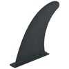 vidaXL spura SUP dēlim, 18,3x21,2 cm, melna plastmasa