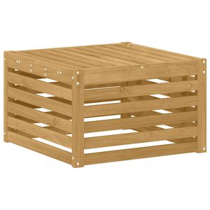 vidaXL Āra krēsls Cietā akācijas koks Balts 59 x 59 x 37 cm