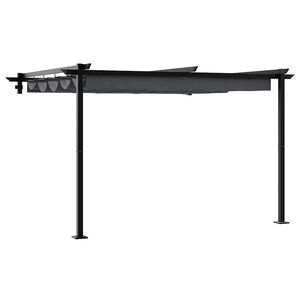 vidaXL Nojume 300 x 300 x 200 cm Antracīta Poliesters