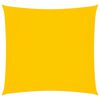 vidaXL saulessargs, 4,5x4,5 m, kvadrāta, dzeltens oksforda audums