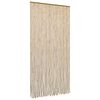 vidaXL Kaitēkļu durvju aizkars krāsains 100 x 200 cm Bambuss