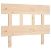 vidaXL gultas galvgalis, 93,5x3x81 cm, priedes masīvkoks