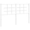 vidaXL rezerves galvgalis, balts, 135 cm