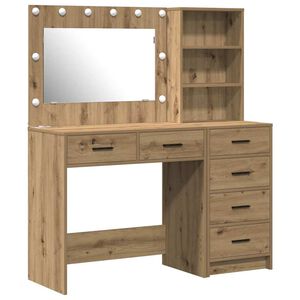 vidaXL Dressing galds 2 gab. Brūna 78.5 x 41 x 135 cm