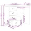 vidaXL Rakstāmgalds ASKIM Balts 95 x 40 x 75 cm Ciets priedes koks