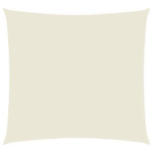vidaXL saulessargs, 3,6x3,6 m, kvadrāta forma, krēmkrāsas audums