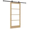 vidaXL Slīdo&scaron;ās durvis ORKDAL Dabiska 93 x 202 cm