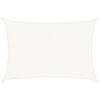 vidaXL saulessargs, 160 g/m&sup2;, balts, 3,5x4,5 m, HDPE