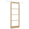vidaXL Slīdo&scaron;ās durvis ORKDAL Dabiska 93 x 232 cm