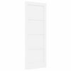 vidaXL Iek&scaron;telpu durvis 73,5 x 198,5 cm Saplāksnis Balts
