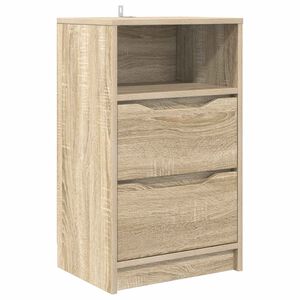 vidaXL Naktsgaldiņ&scaron; Sonomas ozols 40 x 30 x 67 cm Inženierijas koks