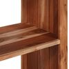 vidaXL Grāmatu plaukts Brūna 50 x 30 x 75 cm Akācijas masīvkoks