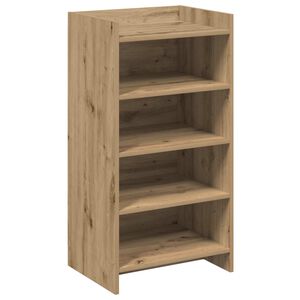 vidaXL Apavu skapis 48 x 36 x 92 cm Inženierijas koks Artisan Ozols