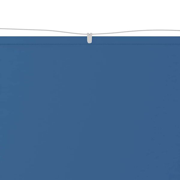 vidaXL vertikāla markīze, zila, 100x600 cm, Oksfordas audums
