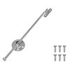 vidaXL Pavraka balsti 12 gab. Sudraba 190 mm Metāls