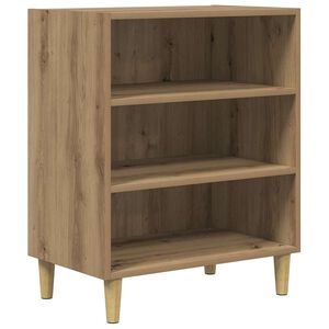 vidaXL kumode, koka krāsa, 57x35x75 cm, inženierijas koks